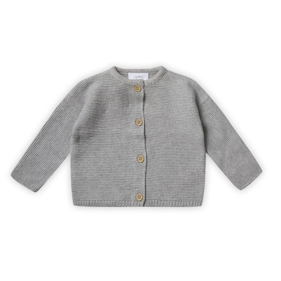 Stellou & Friends 100% Cotton Cardigan Sweater for Boys & Girls Ages 0-6 Years