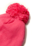 Stellou & Friends 100% Cotton Hat with Fleece Lining Beanie with Pom Pom for Toddler Kids Boys and Girls 1-3 Years Old