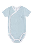 Stellou & Friends Unisex Crossbody Side Snap Onesies - Cotton Bodysuit - 3-Pack