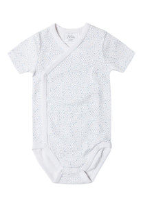Stellou & Friends Unisex Crossbody Side Snap Onesies - Cotton Bodysuit - 3-Pack