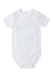 Stellou & Friends Unisex Crossbody Side Snap Onesies - Cotton Bodysuit - 3-Pack