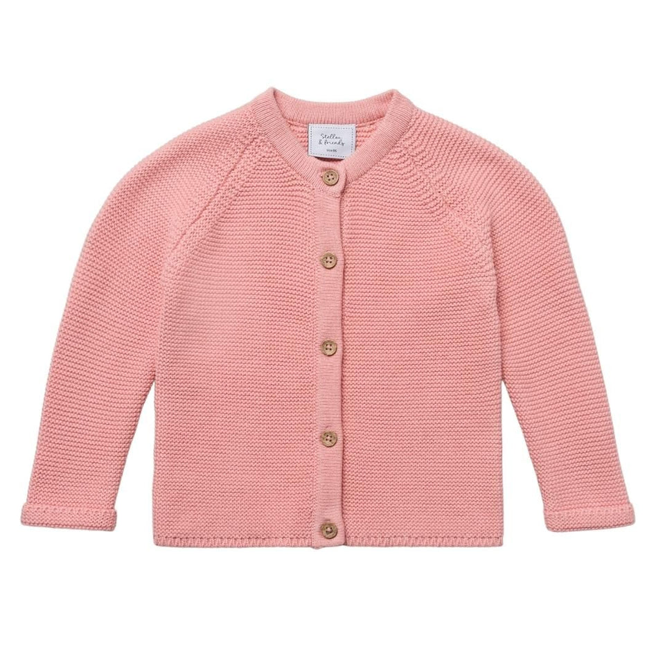 Stellou & Friends 100% Cotton Baby, Toddler and Kids Cardigan Sweater