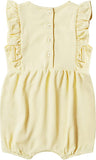 Stellou & Friends 100% Cotton Ruffle Romper for Baby & Toddler Girls (0-24 Months)