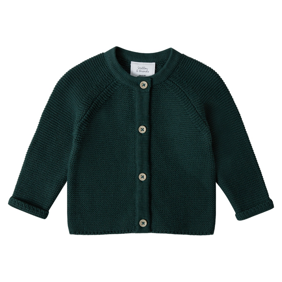 Stellou & Friends 100% Cotton Baby, Toddler and Kids Cardigan Sweater