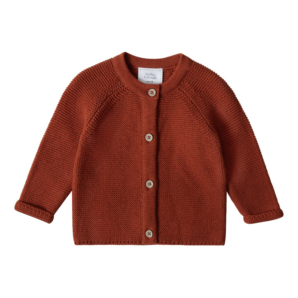 Stellou & Friends 100% Cotton Baby, Toddler and Kids Cardigan Sweater