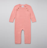 Newborn, Baby and Toddler 100% Cotton Long Sleeve Sweater Knit One-Piece Romper