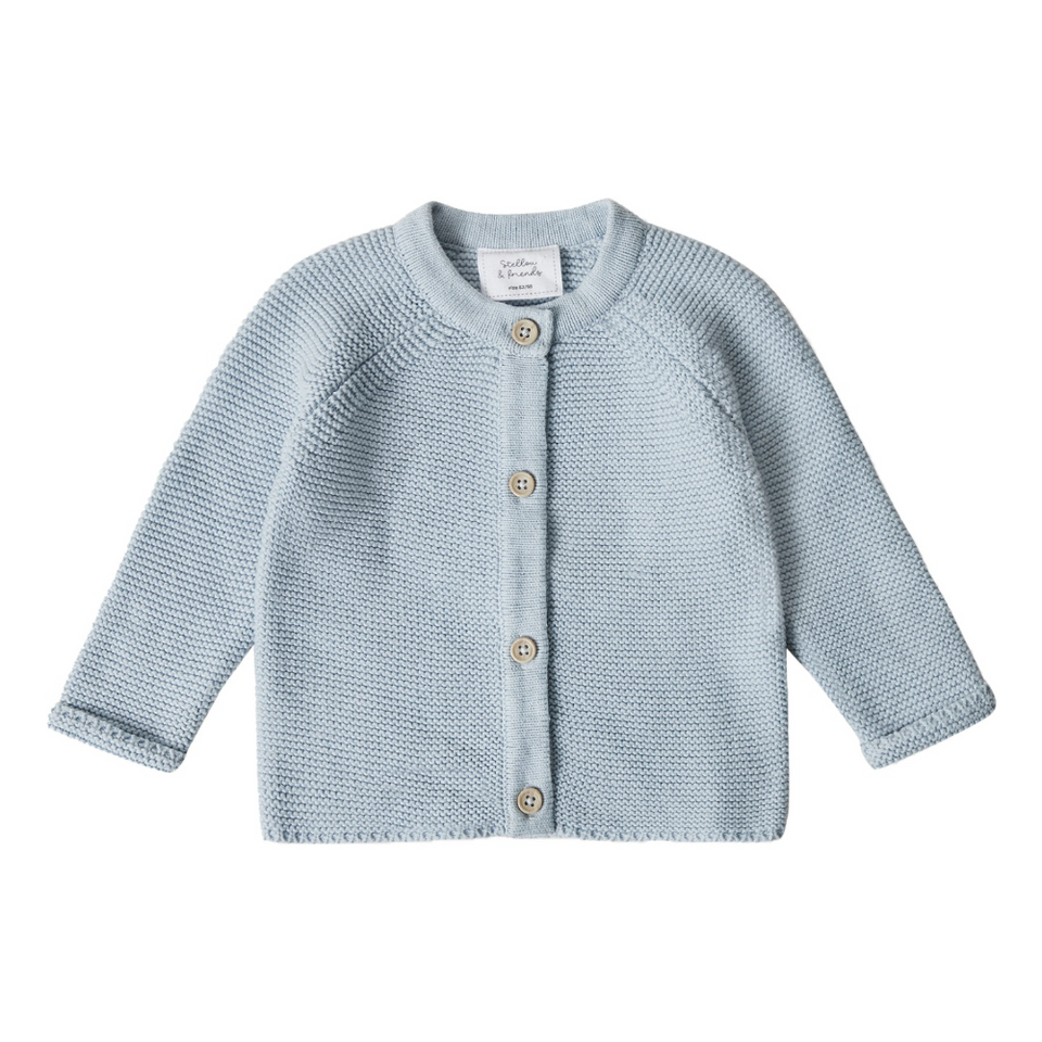 Stellou & Friends 100% Cotton Baby, Toddler and Kids Cardigan Sweater