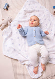 Stellou & Friends 100% Cotton Baby, Toddler and Kids Cardigan Sweater