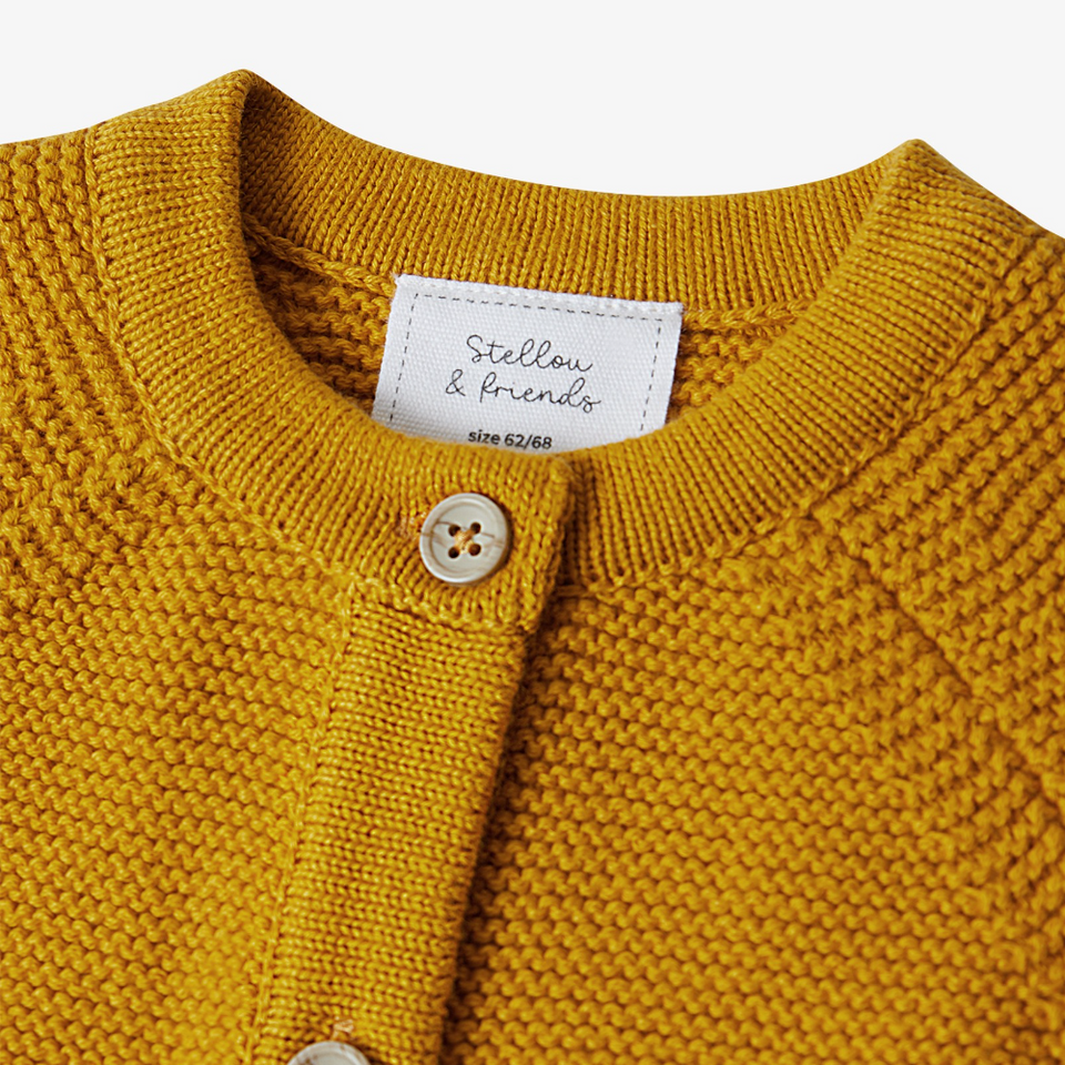 Stellou & Friends 100% Cotton Baby, Toddler and Kids Cardigan Sweater