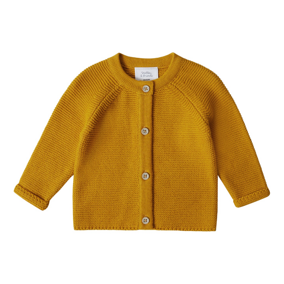 Stellou & Friends 100% Cotton Baby, Toddler and Kids Cardigan Sweater
