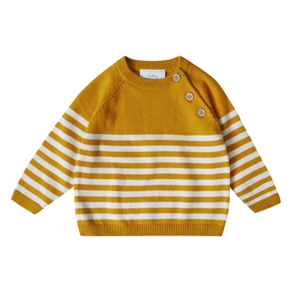 Yellow long discount sleeve sweater