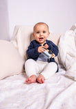 Stellou & Friends 100% Cotton Baby, Toddler and Kids Cardigan Sweater