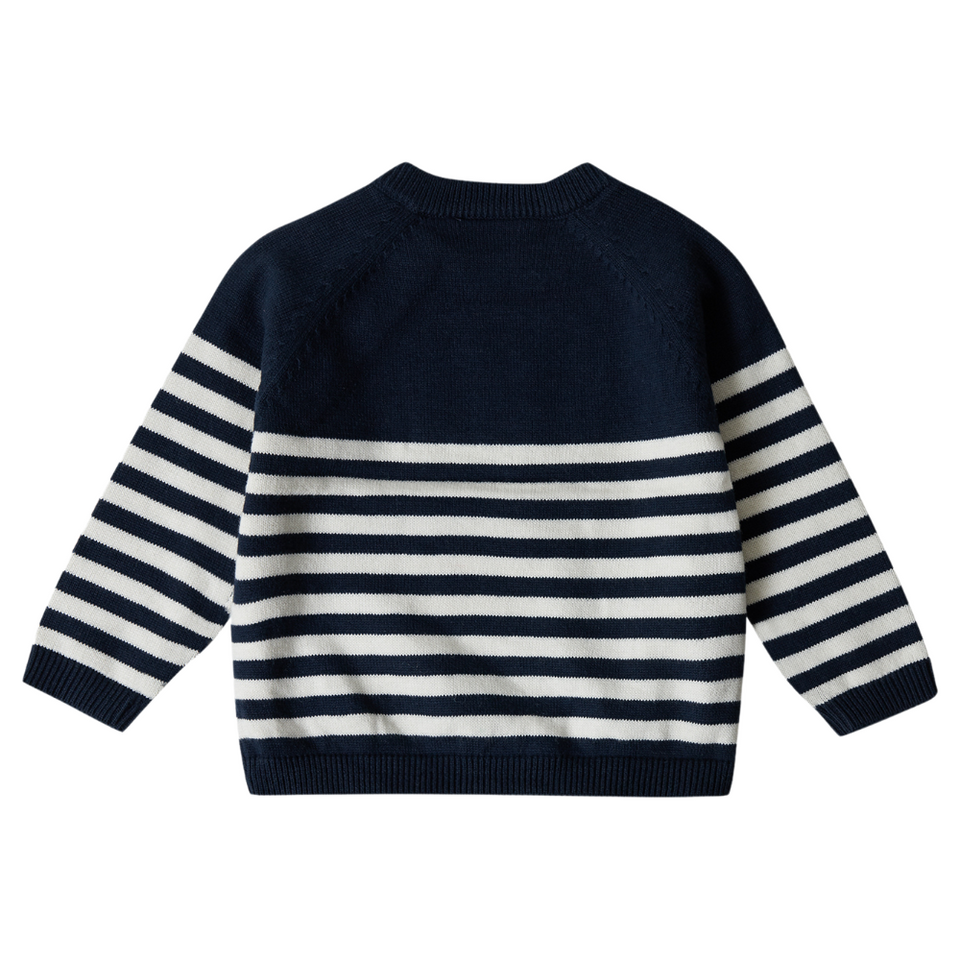Stellou Friends 100 Cotton Knit Striped Baby Toddler Boys Girls