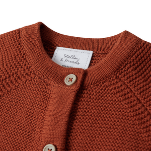 Stellou & Friends 100% Cotton Baby, Toddler and Kids Cardigan Sweater