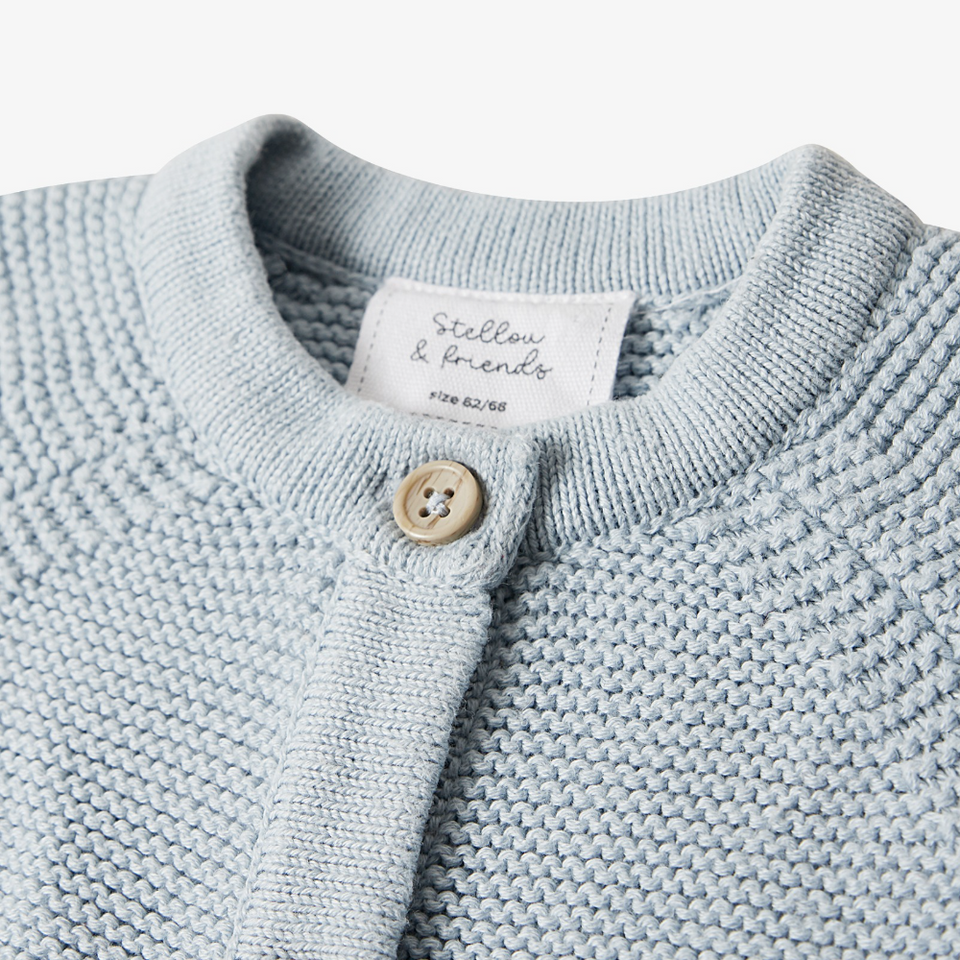 Stellou & Friends 100% Cotton Baby, Toddler and Kids Cardigan Sweater