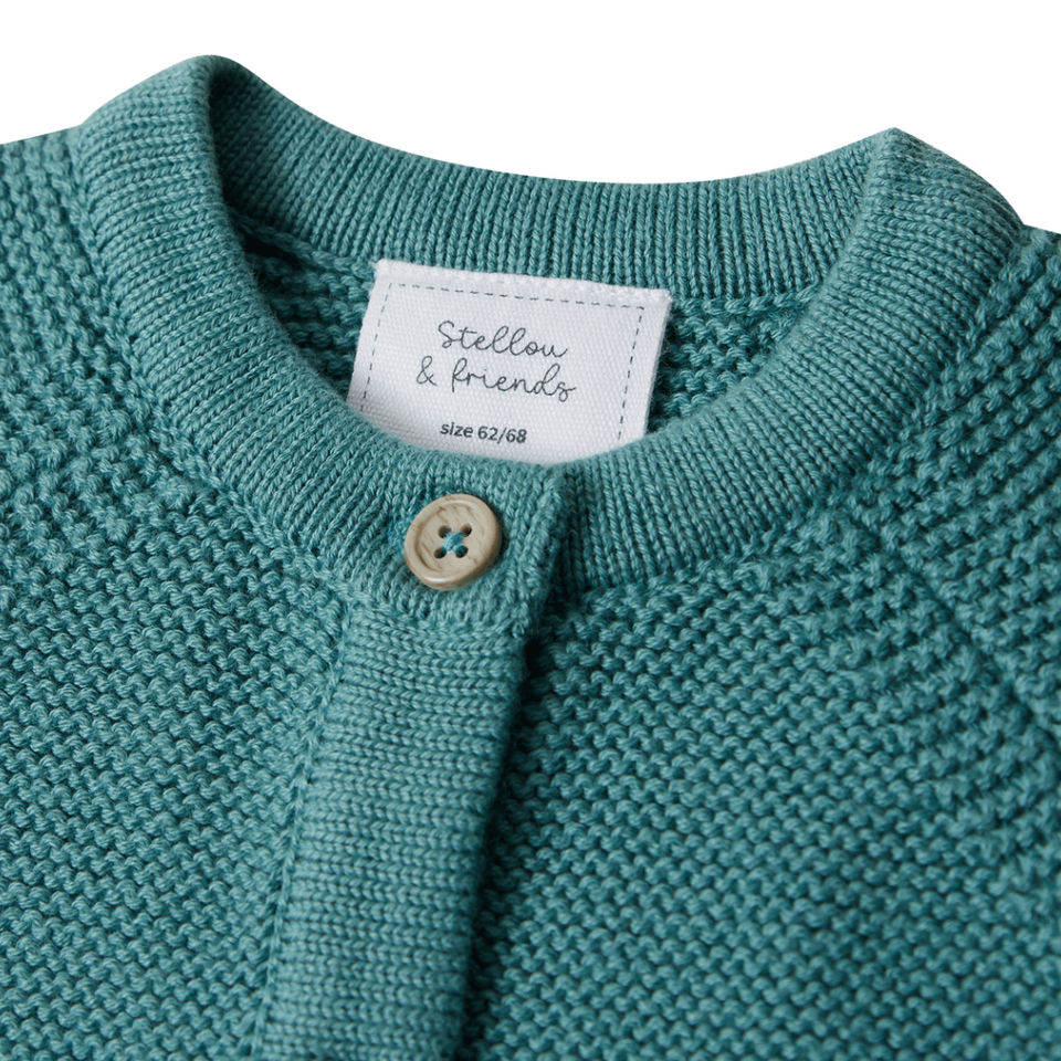 Stellou & Friends 100% Cotton Baby, Toddler and Kids Cardigan Sweater