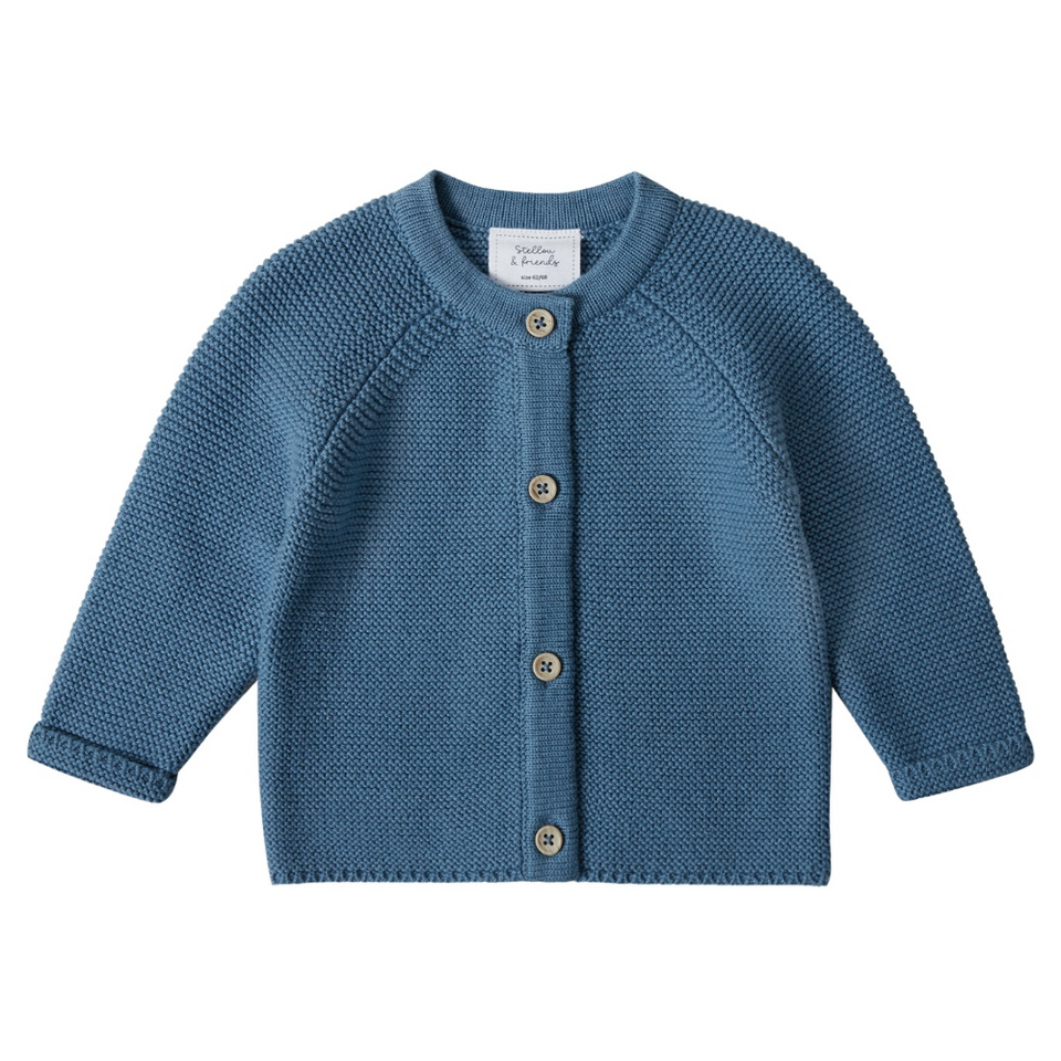 Stellou & Friends 100% Cotton Baby, Toddler and Kids Cardigan Sweater