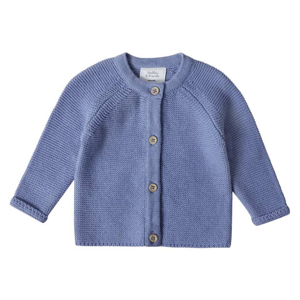 Stellou & Friends 100% Cotton Baby, Toddler and Kids Cardigan Sweater